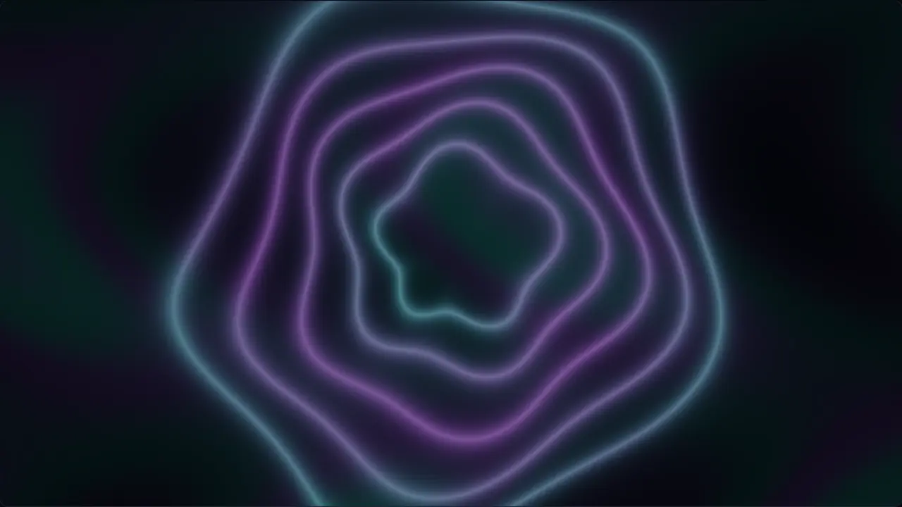 Liquid Pulse audio-reactive visual scene running in PulseKani